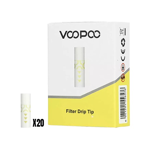[16264] VOOPOO Filter Drip Tip (20pcs/pack)